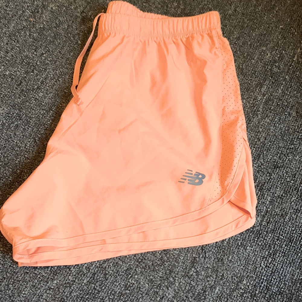 New Balance Coral Athletic Shorts